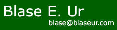 Blase Ur, Blase E. Ur